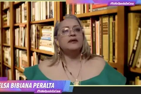 Captura de pantalla de la sesión virtual