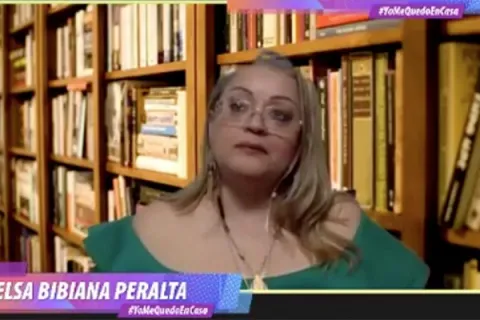 Captura de pantalla de la sesión virtual