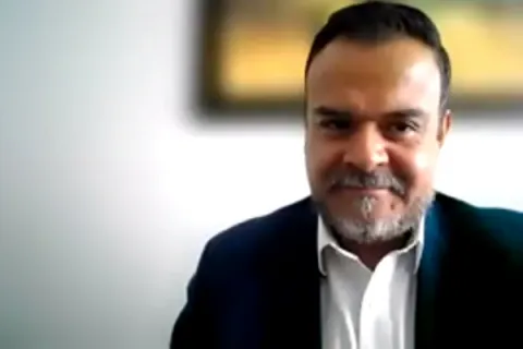 Captura de pantalla de la sesión virtual