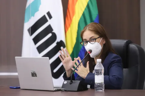 Fotografía de la sesión ordinaría del Pleno