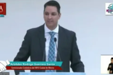 Captura de pantalla de la sesión virtual