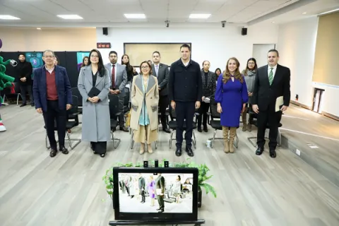 Fotografía del evento entrega de reconocimientos de vinculación