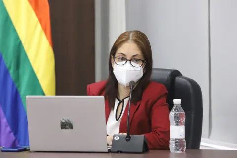 Fotografía de la sesión ordinaría del Pleno