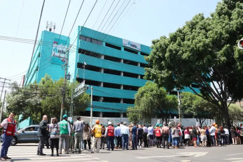 Fotografía del Simulacro