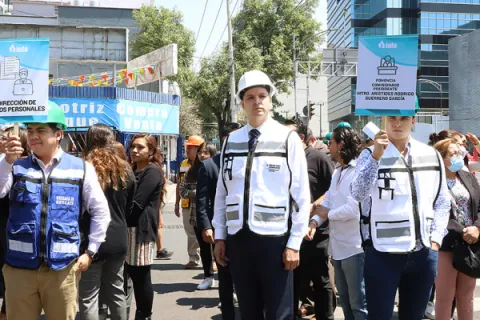 Fotografía del Simulacro