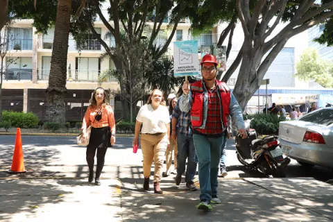 Fotografía del Simulacro