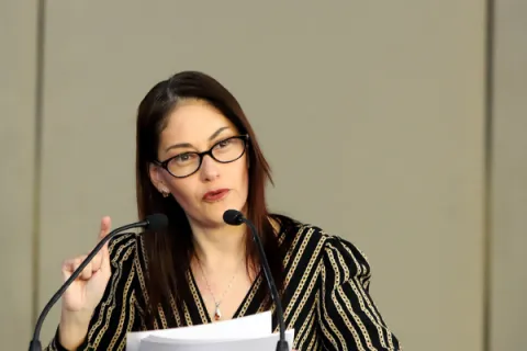 Captura de pantalla de la sesión virtual