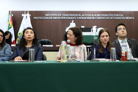 Captura de pantalla de la sesión virtual