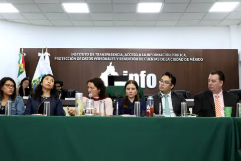 Captura de pantalla de la sesión virtual
