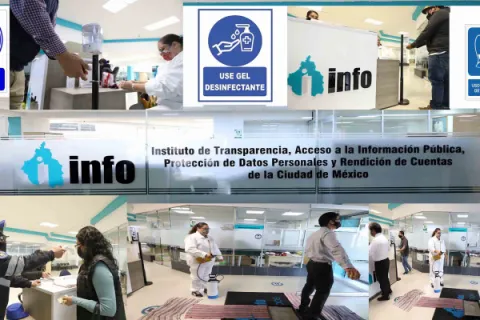 Captura de pantalla de la sesión virtual