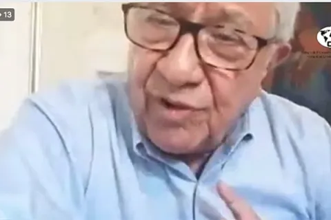 Captura de pantalla de la sesión virtual