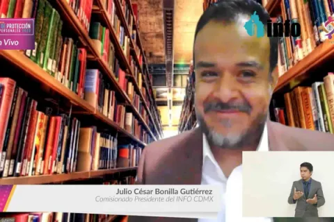 Captura de pantalla de la sesión virtual