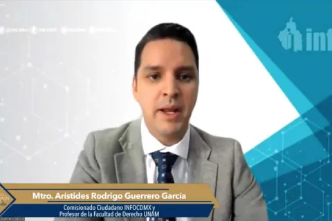 Captura de pantalla de la sesión virtual