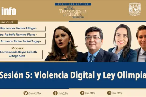 Captura de pantalla de la sesión virtual