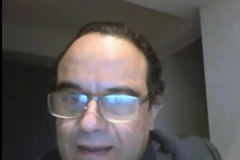 Captura de pantalla de la sesión virtual
