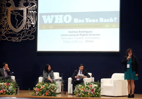 Fotografía del evento