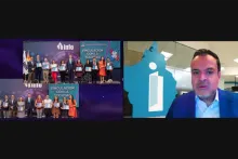 Captura de pantalla de la sesión virtua del Pleno CDMX