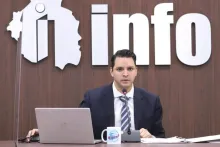 Sesión del Pleno del INFO CDMX en la que se actualiza el padrón de sujetos obligados en protección de datos personales.