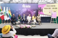 Convenio INFO–PROCINE para impulsar transparencia y participación.