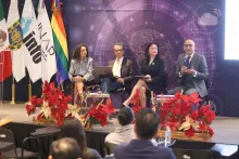 Participantes en el 4to Congreso Nacional de Compliance e Integridad en el Sector Público, organizado por INFO CDMX