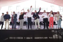 Fotografía del evento Jornada por la Transparencia en Milpa Alta
