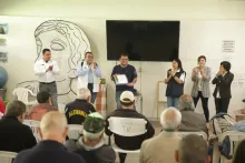 INFO CDMX imparte taller sobre protección de datos personales a personas mayores, el 6 de agosto de 2024.
