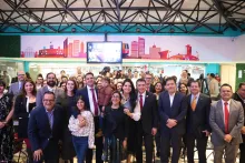 Sesión solemne en la que se reconocen las aportaciones del comisionado Arístides Rodrigo Guerrero García como integrante del INFO CDMX
