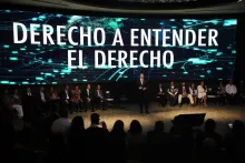 La presidencia del INFO CDMX presenta su informe de labores 2021–2024