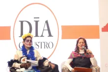 Participante del evento de Calaveritas, organizado por el equipo de Estado Abierto del INFOCDMX.