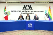 Clausura de la 14ª edición del diplomado en transparencia, acceso a la información y datos personales, organizada por INFO CDMX y UAM Xochimilco.