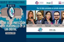 Captura de pantalla de la sesión virtual