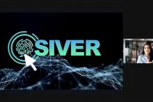 Captura de pantalla de la sesión virtual