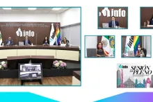 Fotografía de la sesión ordinaría del Pleno