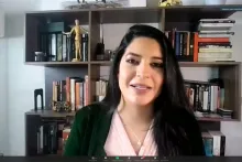 Captura de pantalla de la sesión virtual