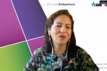 Captura de pantalla de la sesión virtual