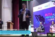 Captura de pantalla de la sesión virtual