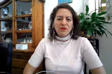 Captura de pantalla de la sesión virtual