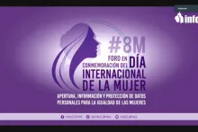 Captura de pantalla de la sesión virtual