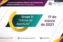 Captura de pantalla de la sesión virtual