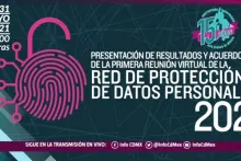 Captura de pantalla de la sesión virtual