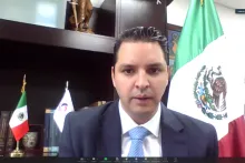 Captura de pantalla de la sesión virtual