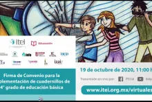 Captura de pantalla de la sesión virtual