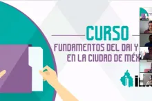 Captura de pantalla de la sesión virtual