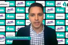 Captura de pantalla de la sesión virtual