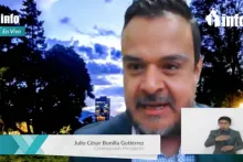 Captura de pantalla de la sesión virtual