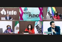 Fotografía de la sesión ordinaría del Pleno