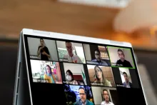 Captura de pantalla de la sesión virtual