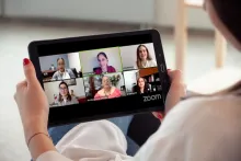 Captura de pantalla de la sesión virtual