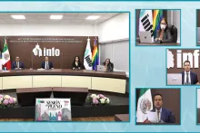 Fotografía de la sesión ordinaría del Pleno