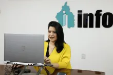 Captura de pantalla de la sesión virtual